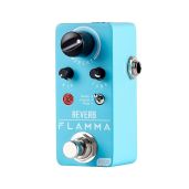 FLAMMA FC02 Mini Reverb Pedal: 3 Digital Effects, True Bypass for Guitarists