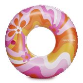 FUNBOY Barbie Luxury Dream Tube Pool Float 50 Inch Oversized Adult Float with Cup Holder for Ultimate Pool Relaxation