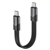 Fasgear Short USB 4 Cable 6-inch/15cm 100W 40Gbps USB C to USB C Cable with 5K@60Hz Video Output Compatible for Thunderbolt 4/3 port MacBook Pro Mac Mini External SSD Hub Docking Monitor Display eGPU