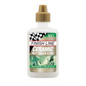 Finish Line Ceramic WET Bicycle Chain Lube 2oz - Ultimate Drip Squeeze Bottle for Smooth Rides