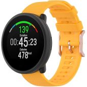 Polar Unite & Ignite 20mm Silicone Watch Bands for Men & Women - Quick Release, Fits Samsung Galaxy Active 2 (Yellow)