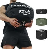 Fitarc 150LB Sandbag Workout Bag for Strength Training & Cross-Training - Ideal Fitness Equipment (Sand Not Included)