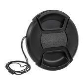 Fotodiox 86mm Inner Pinch Lens Cap & Cover with Cap Keeper - Protect Your Lens!