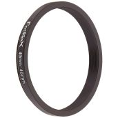 Fotodiox 49mm to 46mm Metal Step Down Ring - Anodized Black for Superior Durability