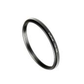 Fotodiox 77mm to 72mm Metal Step Down Ring - Anodized Black for Superior Durability