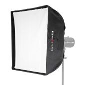 Fotodiox Pro 24x24 Softbox with Speedring for Comet Flash Heads - Perfect for Strobe Lighting