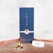Foton Pearled Candle 18 Oz Desert Rose Unscented Non Toxic Luxury Long Lasting Refillable Candle with 30 Wicks for Candle Making