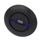 Fromann 2-Button Remote Control Handset with USB & Blue Light for Power Recliner Lift Chairs