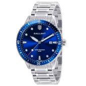 G GALLANT Mens Quartz Analog Watch Stainless Steel Band Waterproof Business Casual Dress Watch with Calendar Date