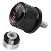 GUAIMI Fender Seat Bolt Screw Nut Kit 1/4-20 Thread for Harley Sportster Touring Electra Glide Street Glide 1996 to 2020 Black