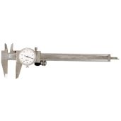 General Tools 107: 6-Inch Stainless Steel Dial Caliper for Precision Measurement