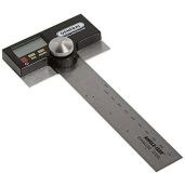 General Tools 1702 Digital Protractor: 6-Inch Stainless Steel Pivoting Arm for Precision Measurements