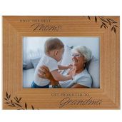 Grandma To Be Gifts Best Moms Promoted to Grandma Picture Frame for Mom Granny Grandmother Gifts for Mothers Day Birthday Christmas
