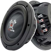 "Gravity Warzone WZ10D4-1 10" 1200W Elite Car Audio Shallow Subwoofer - Dual Voice Coil, Competition Grade Performance"