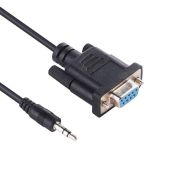 Green-Utech 6FT DB9 to RS232 3.5mm Audio Jack Adapter Cable - High-Quality Serial Connection