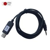 Green Utech 6ft USB TTL Serial Adapter Converter Cable 3.3V 3.5mm Stereo Jack Compatible with Windows Android Linux Mac OS
