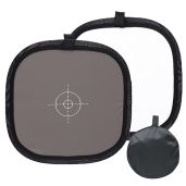 Grey Card 24x24 inch White Balance 18% Foldable Reflector with Carrying Bag for Photography and Video