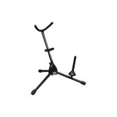 Buy Hamilton Alto/Tenor Sax Stand - Black with Flute/Clarinet Peg | Durable & Adjustable