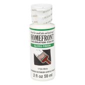Homefront 17334 Gloss Acrylic Paint 2 oz - Pack of 3 for Interior & Exterior Use