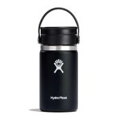 Hydro Flask 12 oz Wide Mouth Bottle with Flex Sip Lid - Black | Durable, Insulated & Stylish Hydration Solution
