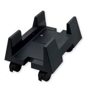 "IO CREST Mobile Desktop Tower Stand with Caster Wheels & Adjustable Width (6"-10") - Perfect for Home & Office Use"