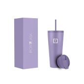 IRON FLASK Classic Tumbler 2.0 with 2 Lids Vacuum Insulated Stainless Steel Water Bottle Lavender 32 Oz Travel Mug