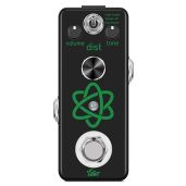 ISET Heavy Metal Guitar Pedal Mini Atom Single Effect for Electric Guitar and Bass True Bypass