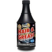 Instant Power Hair & Grease Liquid Drain Opener 20 oz - 6 Pack for Fast Clog Removal