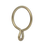 "Ivilon 1.7" Drapery Eyelet Curtain Rings - Set of 14 Warm Gold for Easy Hooking"