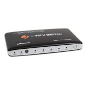 J-Tech Digital 4K HDMI Switch: 4 Ports, PIP, IR Remote & Auto Switch - Control4 Compatible
