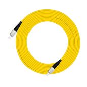 Jeirdus 15M 50ft FC to FC Fiber Optic Cable Jumper - Simplex Single-Mode 9/125 Optical Patch Cord