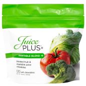 JuicePlus+ Vegetable Blend Soft Chews: Delicious Vegan Gummies for Daily Wellness - 11 Nutrient-Rich Veggies for Kids & Adults!