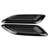 Upgrade Your Range Rover Evoque 2012-2018 with KIMISS Black Hood Vents - Stylish Air Vent Outlet Trim