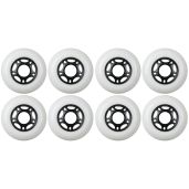 Buy KSS Outdoor Asphalt Formula 89A Inline Skate X8 Wheels - 80mm White for Smooth Performance