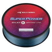 KastKing Superpower Silky8 Braided Fishing Line - 20LB, 150Yds, Gray, 8 Strand for Ultimate Strength & Performance