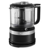 KitchenAid 3.5-Cup Food Chopper in Matte Black - Compact & Efficient Kitchen Tool