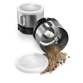 KitchenAid BCGSGA Spice Grinder Accessory Kit - Stainless Steel 2 oz, Silver for Perfect Seasoning