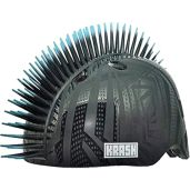 Krash Black Gator Youth Mohawk Helmet for Ages 8-14 | Size 54-58cm - Safe & Stylish!