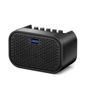 LEKATO 10W Mini Electric Guitar Amp: Bluetooth, Distortion, Clean, Delay & EQ for Travel & Practice