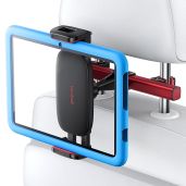 Lamicall Car Tablet Mount Headrest Holder for Kids Compatible with iPad Galaxy Tab Fire HD 4.7-13 Inch Devices Red