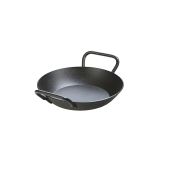 8-Inch Lodge Pre-Seasoned Carbon Steel Skillet: Versatile for Oven, Stove, Grill & Campfire Cooking