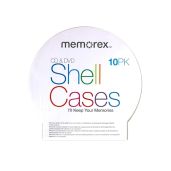 Buy MEMOREX C-Shell Clear Cases 10PK - Durable Protection for Your CDs & DVDs