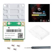 Upgrade Your PC with MPE-AX3000H WiFi 6 Card: Dual Band 802.11ax, 2.4Gbps Speed, BT5.2 for Windows 10/11