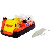 Matchbox Rescue Adventure Set: Whale Boat & Rhino Helicopter for Kids 3+ | Action-Packed Animal Rescue Fun!