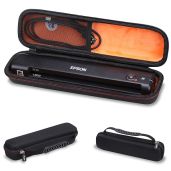 Mchoi Hard Portable Case for Epson Workforce ES-50 ES-55R ES-60W ES-65WR DS-30 DS-70 DS-80W Wireless Document Scanner