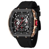 Shop Mini Focus Men's Casual Outdoor Watch - Waterproof, Chronograph, Luminous, Soft Silicon Band