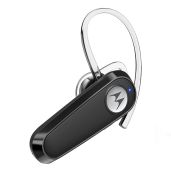 Motorola HK126 Bluetooth Earpiece: Lightweight Mono Headset with 8-Hour Talk Time & Dual Device Connectivity