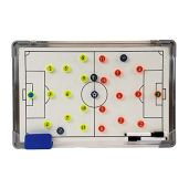 Magnetic Soccer Coaches Clipboard | Large Dry Erase Tactics Board for Strategy & Lineup