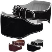 Buy Mytra Fusion 6-Inch Leather Weight Lifting Belt for Men & Women - Ultimate Powerlifting Back Support