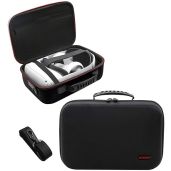 NexiGo Hard Carrying Case for Oculus Quest 2 & 3 - Lightweight VR Travel Case with Elite Strap & Shoulder Strap